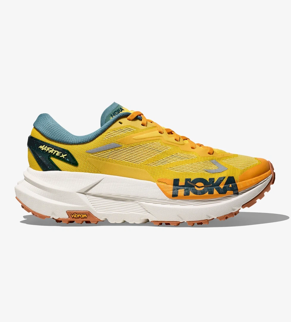 Hoka Mafate X Erkek Sarı Arazi Koşu Ayakkabısı - Görsel 1