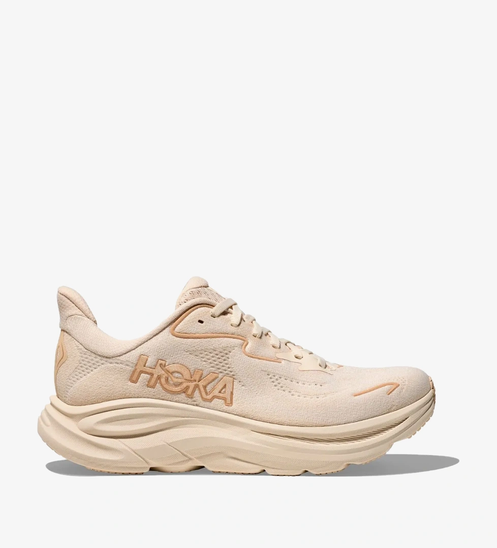 Hoka Hoka Clifton 10 Kadın Krem Yol Koşu Ayakkabısı model görseli