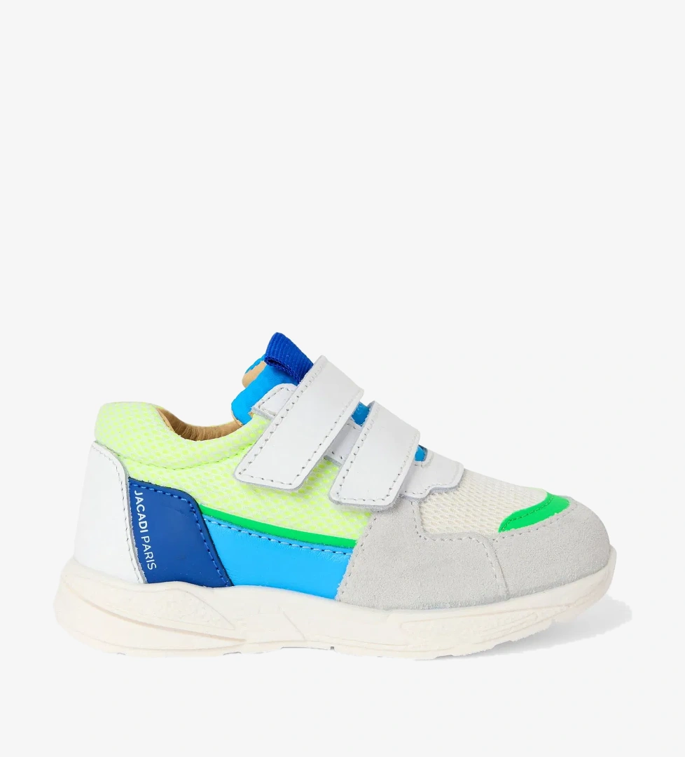 Jacadi Paris Erkek Bebek Renk Bloklu Sneaker - Görsel 1