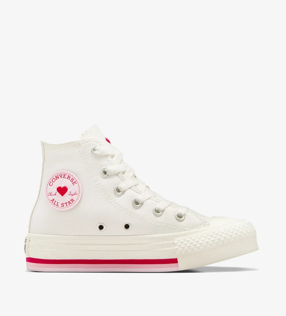 Converse Chuck Taylor All Star EVA Lift Çocuk Beyaz Platform Sneaker