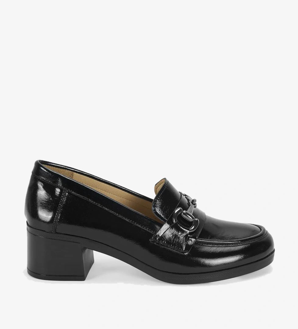 Kadın Siyah DesaComfort Rugan Topuklu Günlük Ayakkabı - Görsel 1