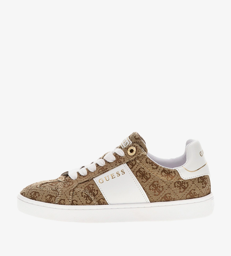 Guess Guess Jrone5  Logo Kadın Kahverengi Sneaker | FashFed Kahverengi - 1. görsel