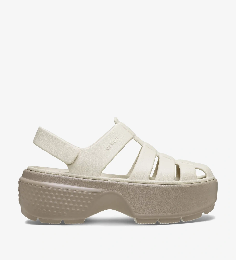 Crocs Crocs Stomp Fisherman Kadın Bej Sandalet model görseli