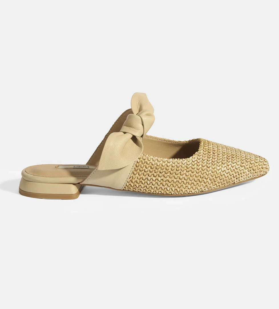 Desa Kadın Hasır Fiyonklu Terlik model görseli