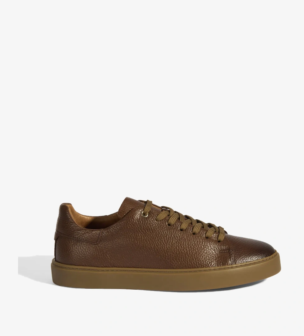 Monikar Taba Erkek Deri Bağcıklı Günlük Ayakkabı