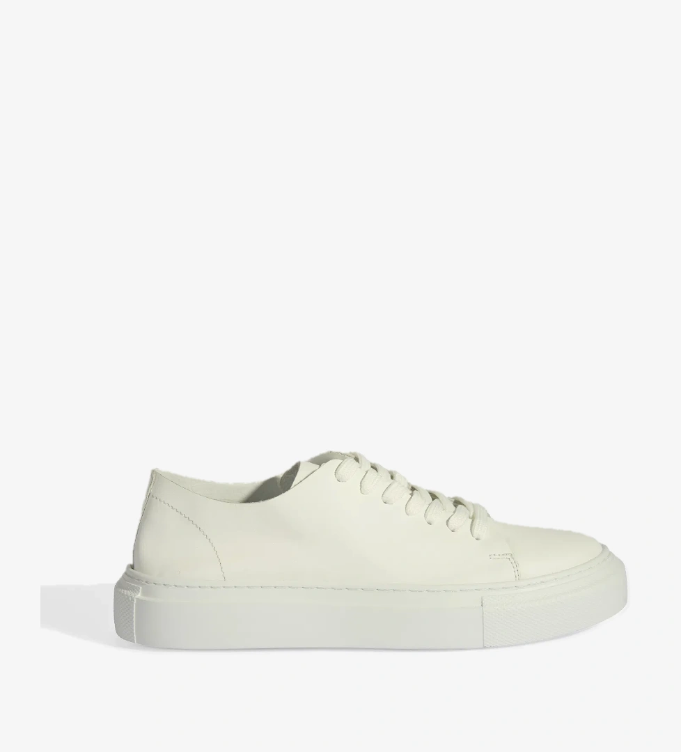 Denissy Beyaz Erkek Deri Günlük Ayakkabı - Görsel 1