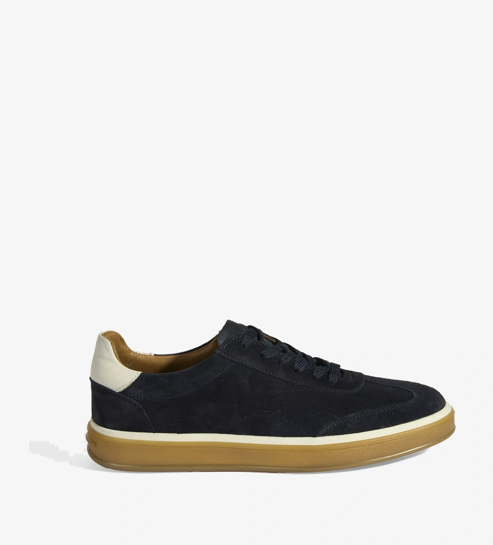 Lianra Lacivert Erkek Süet Bağcıklı Günlük Ayakkabı