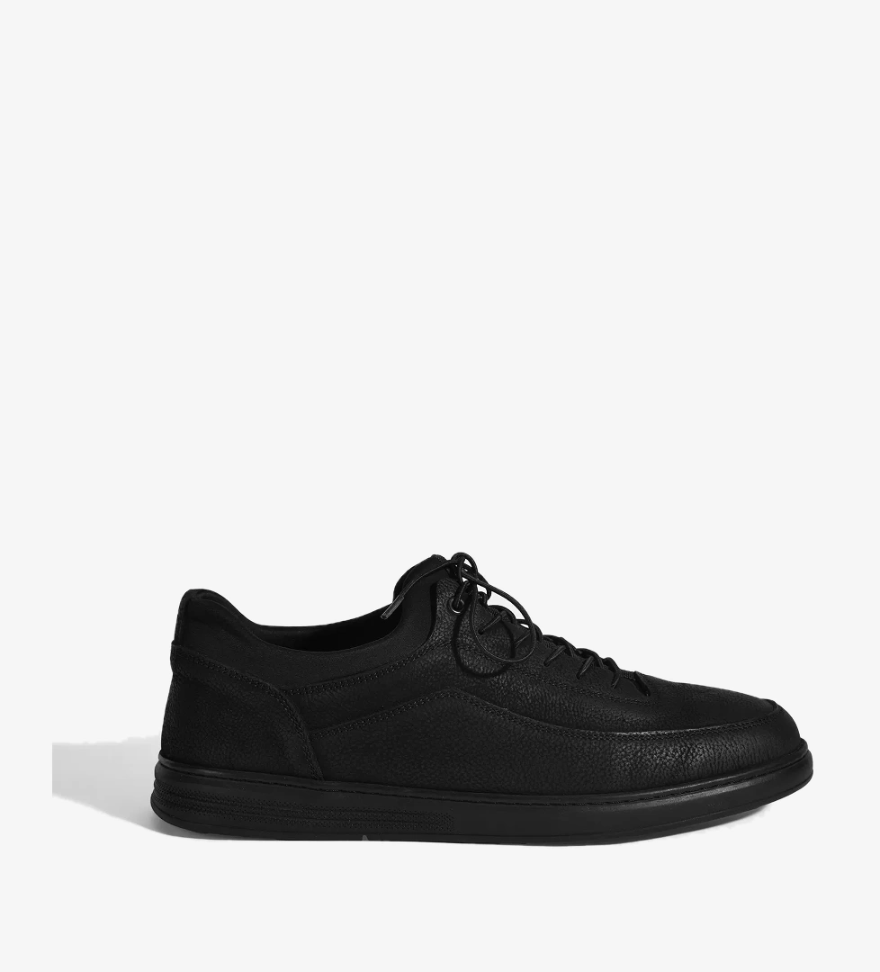 Elysia Siyah Erkek Bağcıklı Günlük Ayakkabı