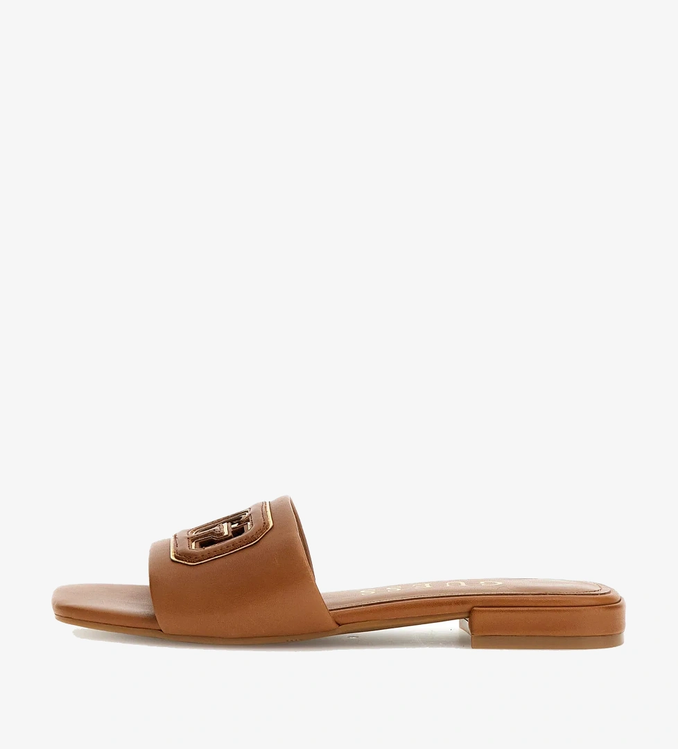 Guess Guess Tarisha  Kadın Kahverengi Terlik Sandalet & Terlik | FashFed Kahverengi - 1. görsel