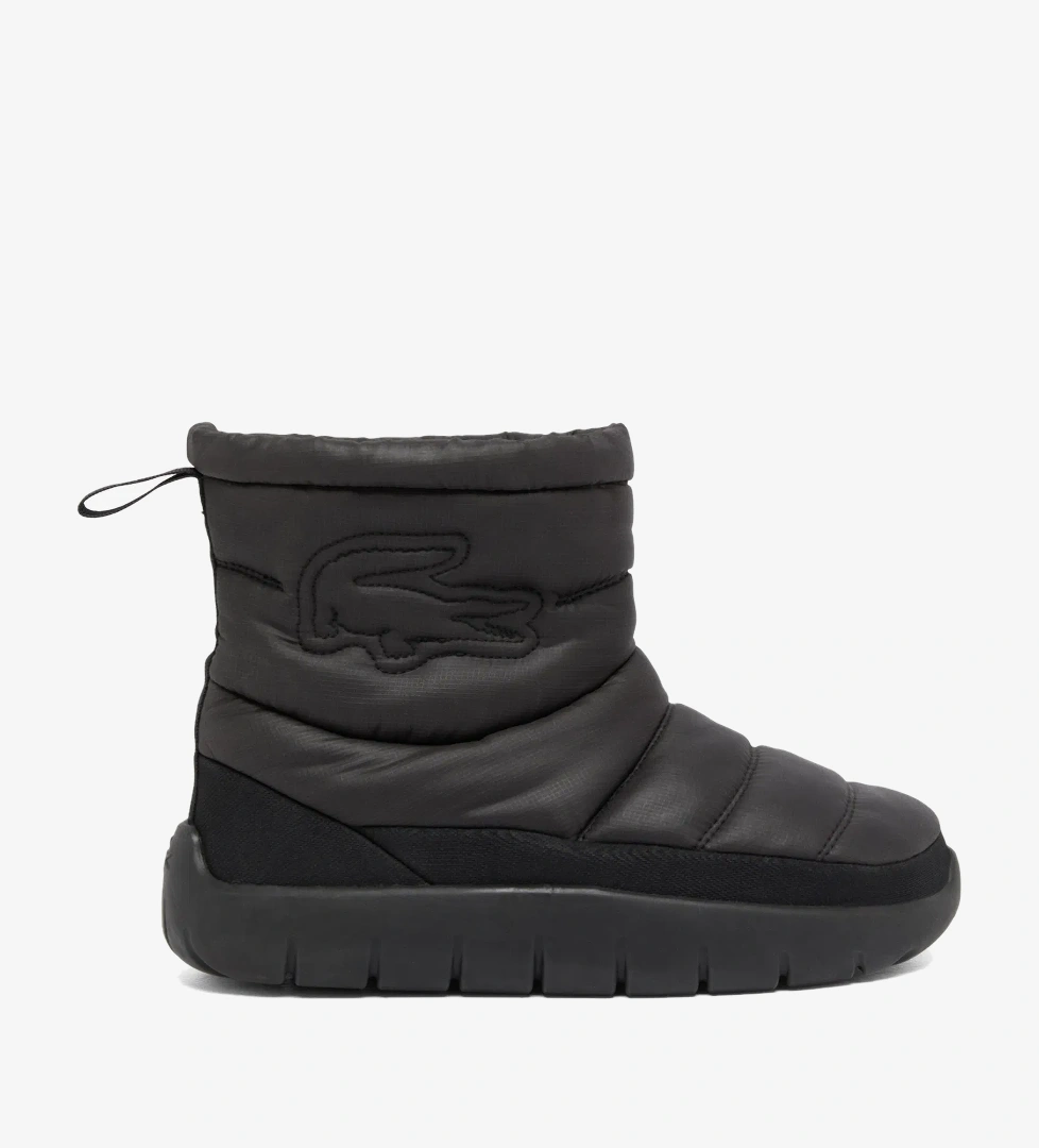 Lacoste Serve Slipper Mid Kadın Siyah/Siyah Bot - Görsel 1