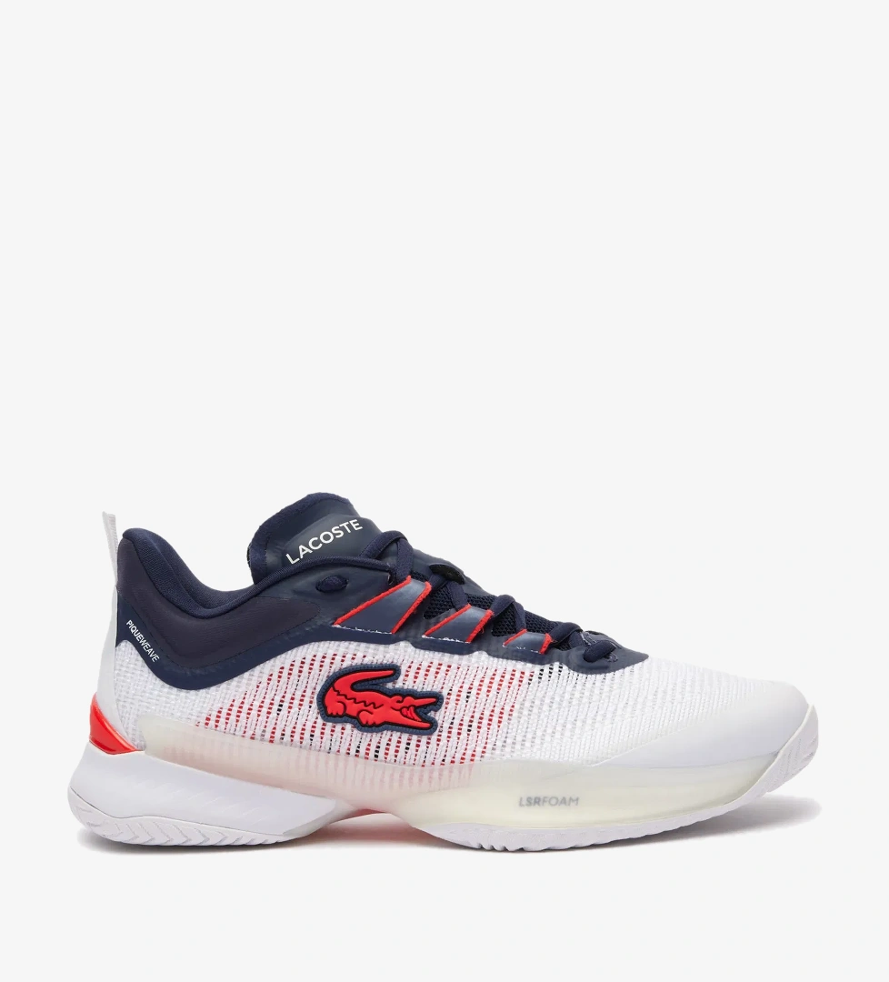 Lacoste AG-LT23 Ultra 123 Erkek Beyaz Tenis Ayakkabısı - Görsel 1