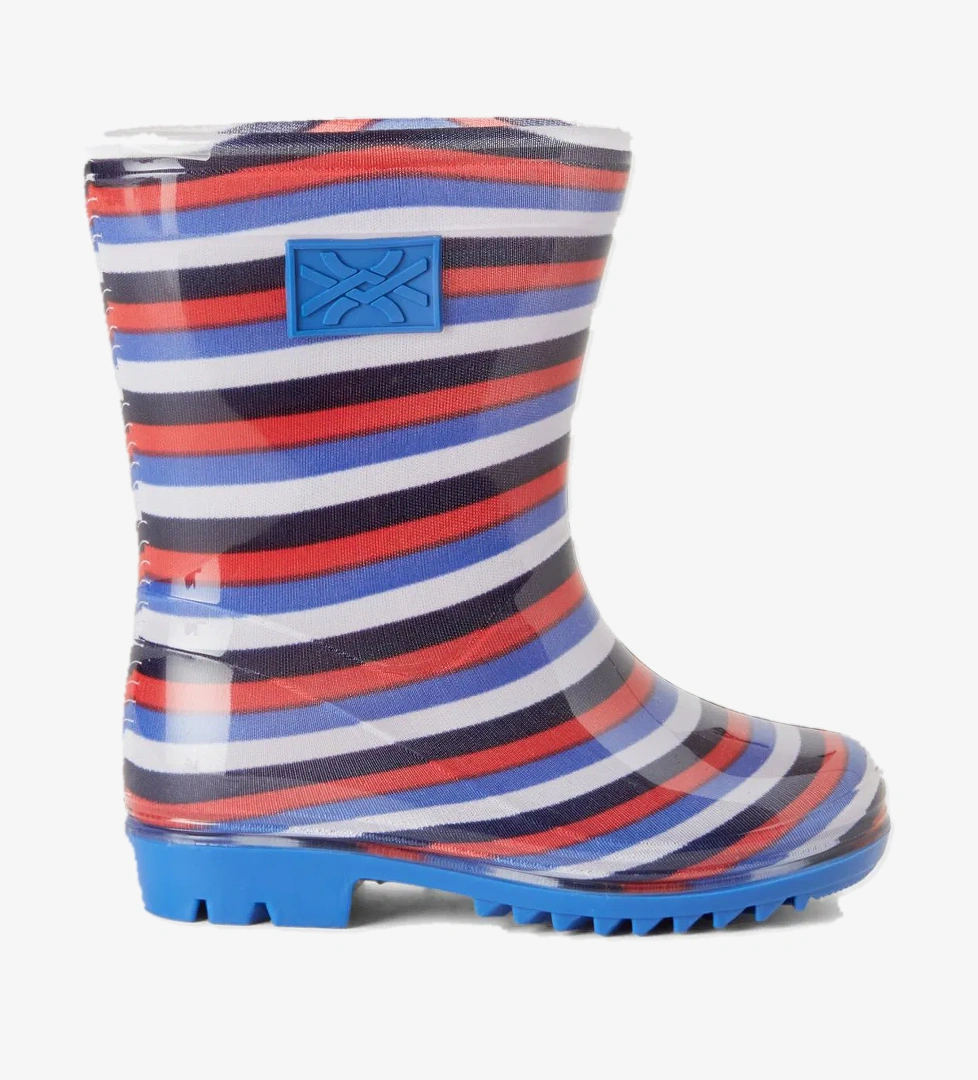 United Colors Of Benetton Erkek Çocuk Mavi Mix Yağmur Çizmesi model görseli