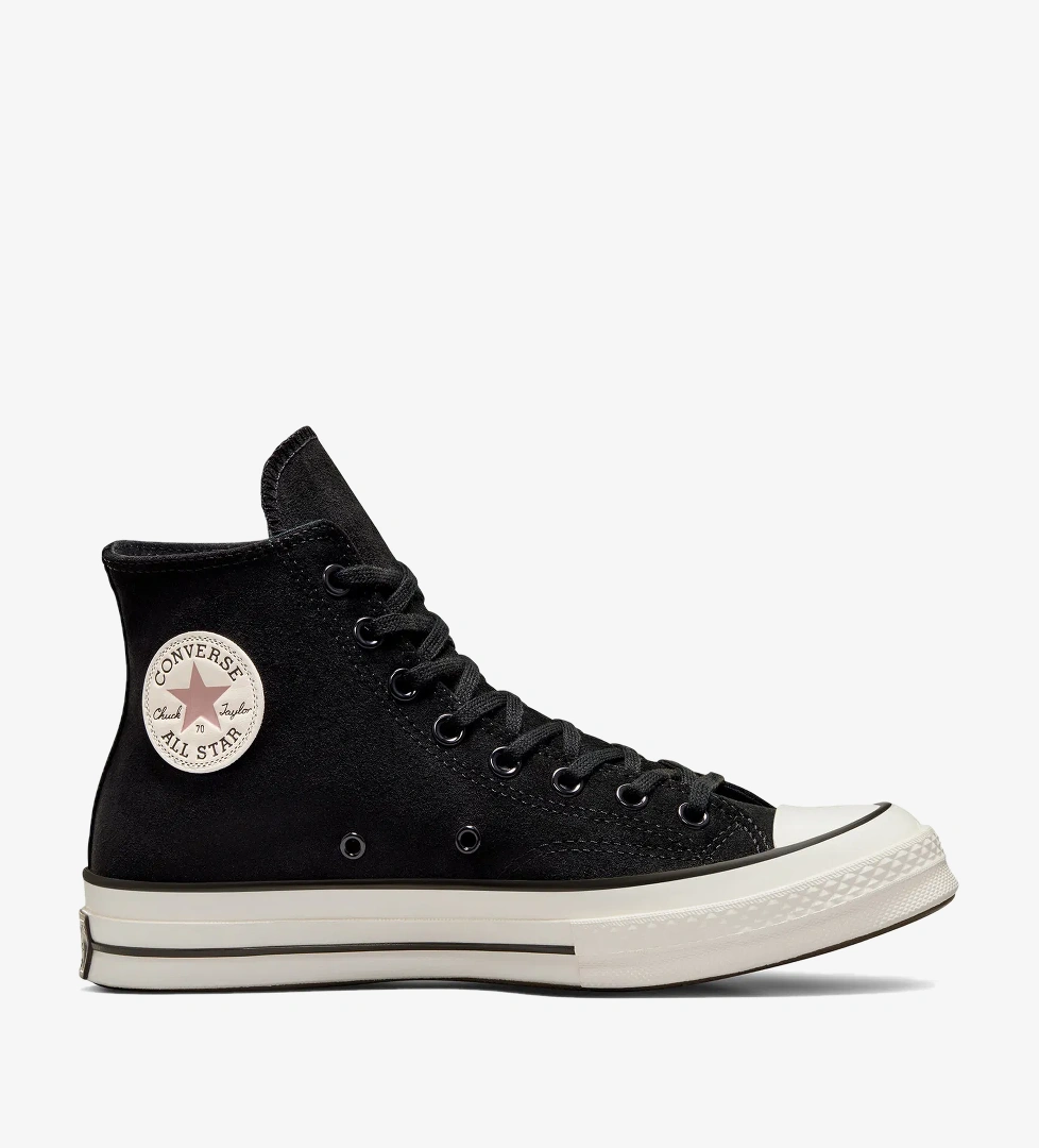 Converse Chuck 70 Unisex Siyah Süet Sneaker