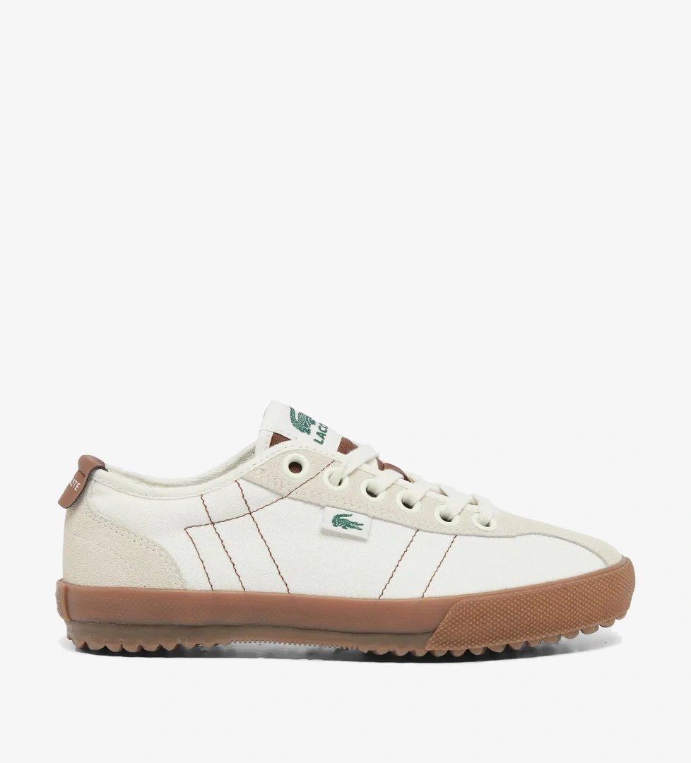 Lacoste Backslam Kadın Krem Sneaker