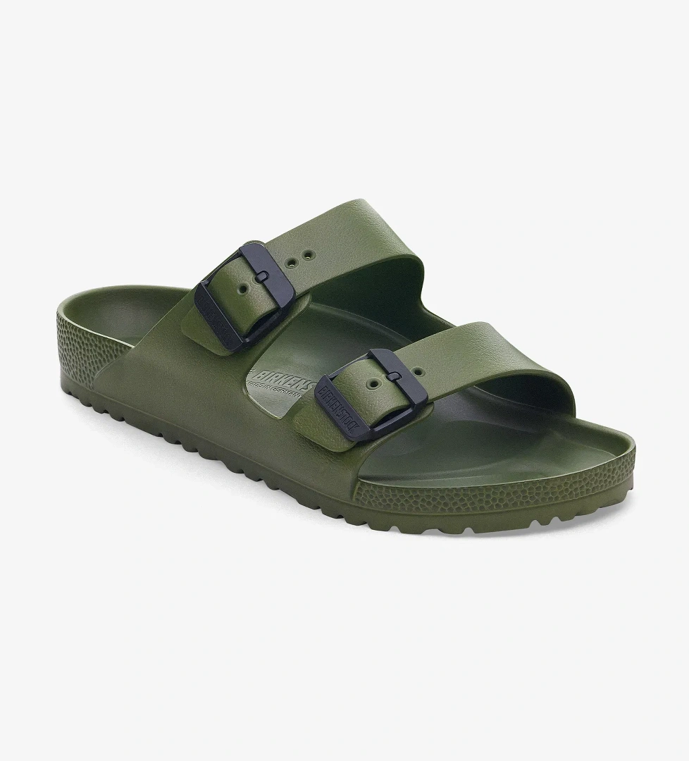 Birkenstock Arizona Eva Stealth Buckle Erkek Haki Terlik - Görsel 1