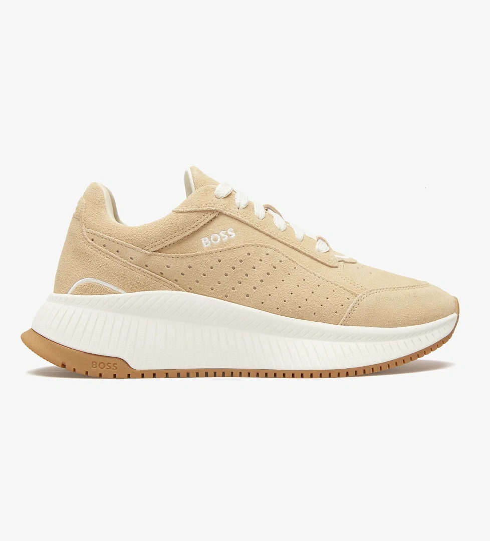 Boss Kadın Bej Sneaker - Görsel 1
