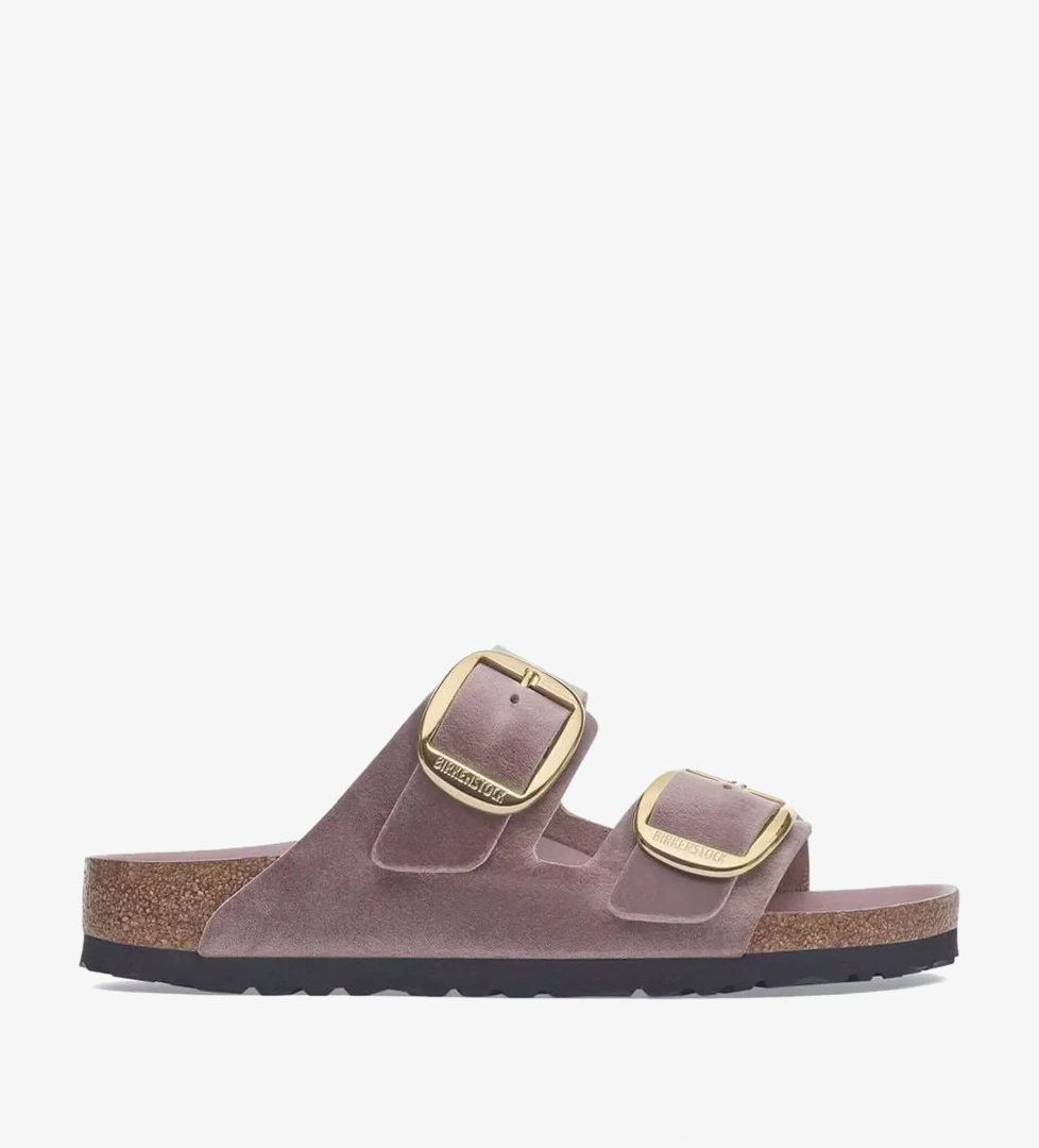 Birkenstock Arizona Big Buckle Kadın Mor Terlik - Görsel 1