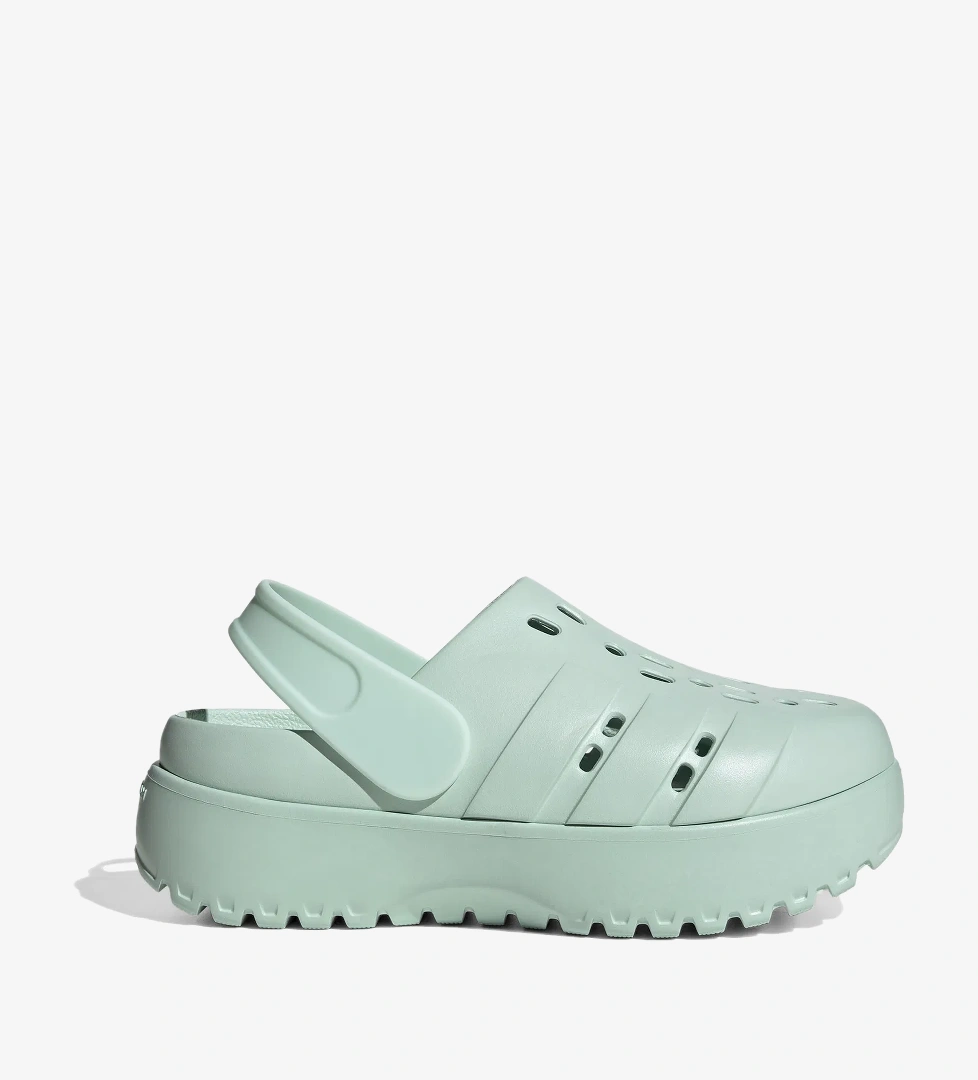 adidas AdıletteClogPlatform Yeşil Unisex Sandalet - Görsel 1