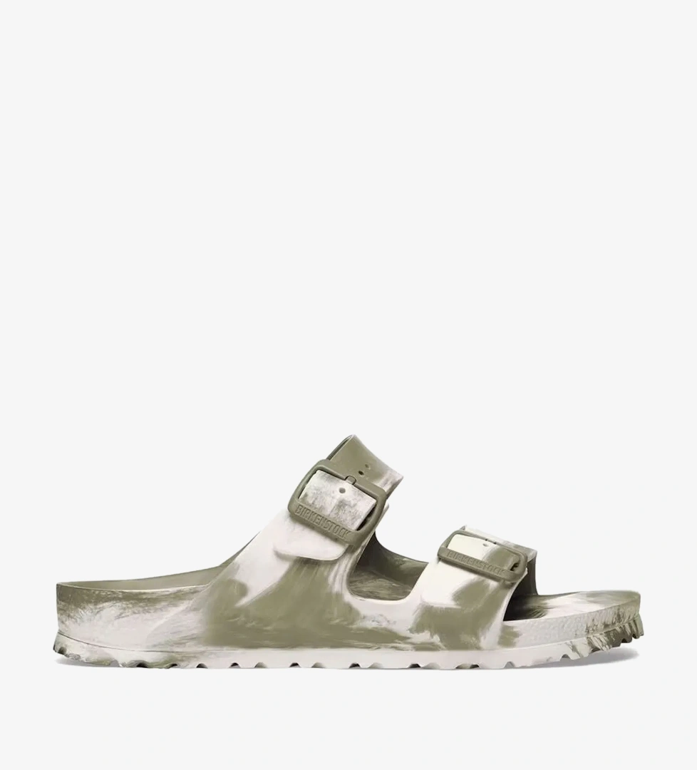 Birkenstock Birkenstock Arizona Eva Erkek Haki Çift Bantlı Plaj Terliği model görseli