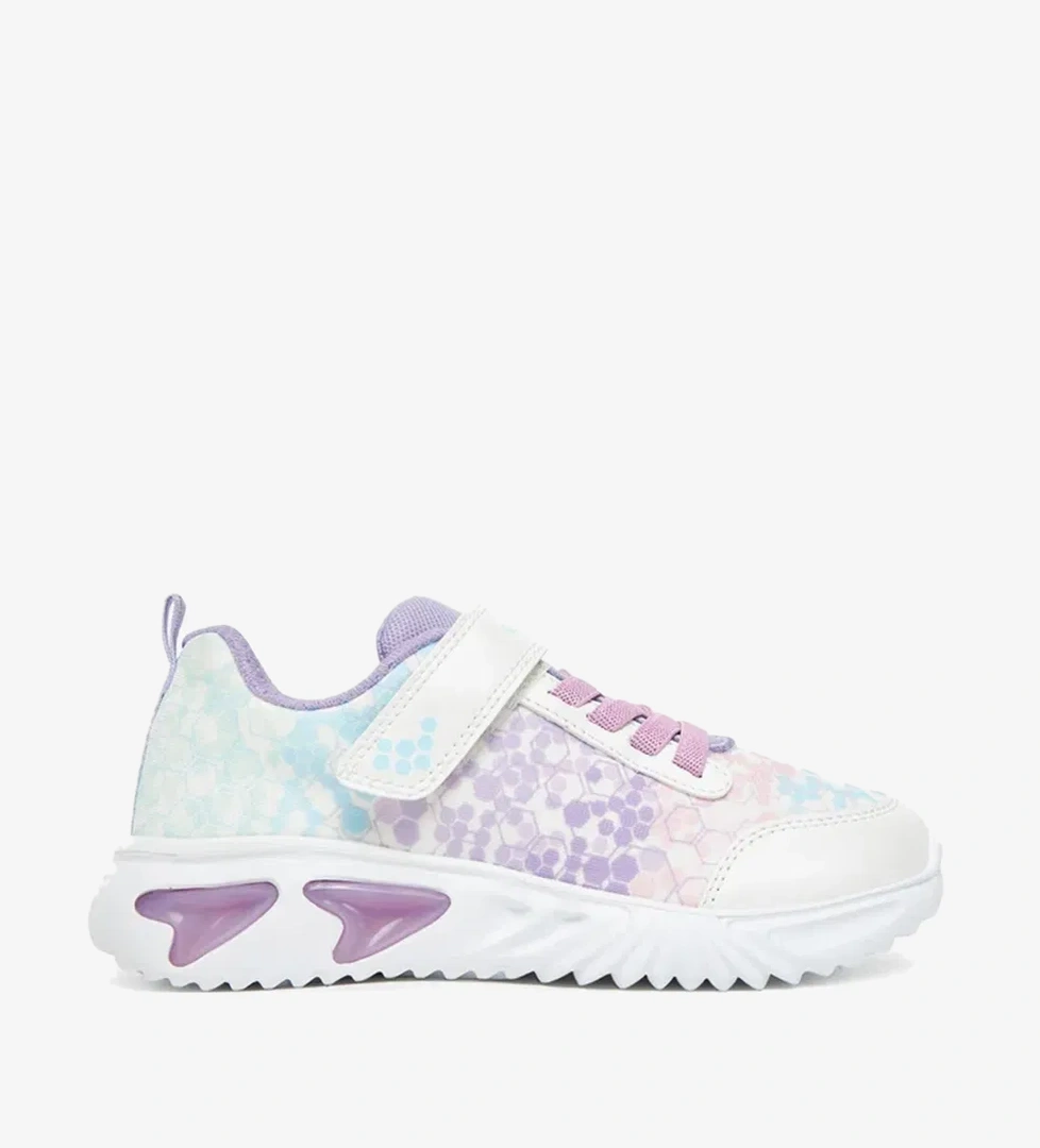 Geox Assister Bebek Beyaz Spor Ayakkabı - Görsel 1