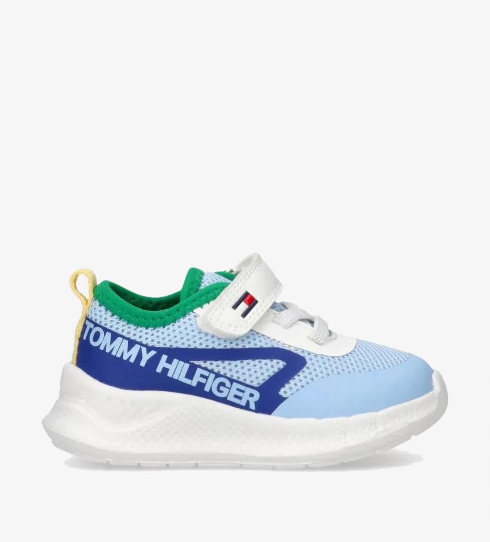 Tommy Hilfiger Tommy Hilfiger Lace Up Velcro Çocuk Mavi Spor Ayakkabı model görseli