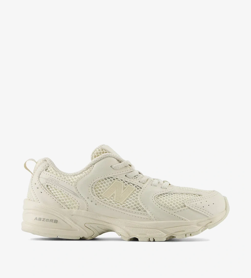 New Balance 530 Bungee Çocuk Krem Spor Ayakkabı - Görsel 1