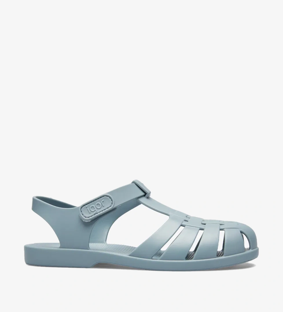 Igor Classica Çocuk Gri Sandalet - Görsel 1