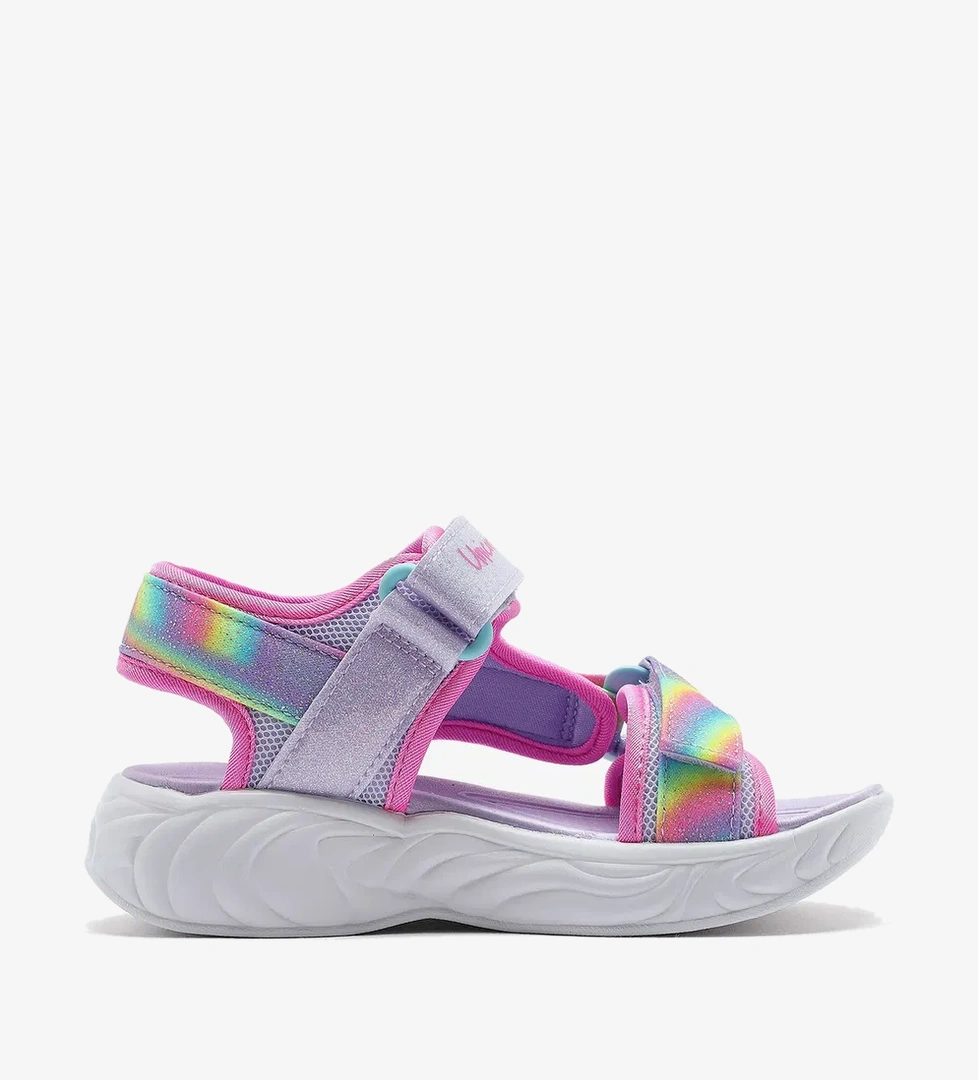 Skechers Skechers Unicorn Dreams Çocuk Mor Işıklı Sandalet model görseli