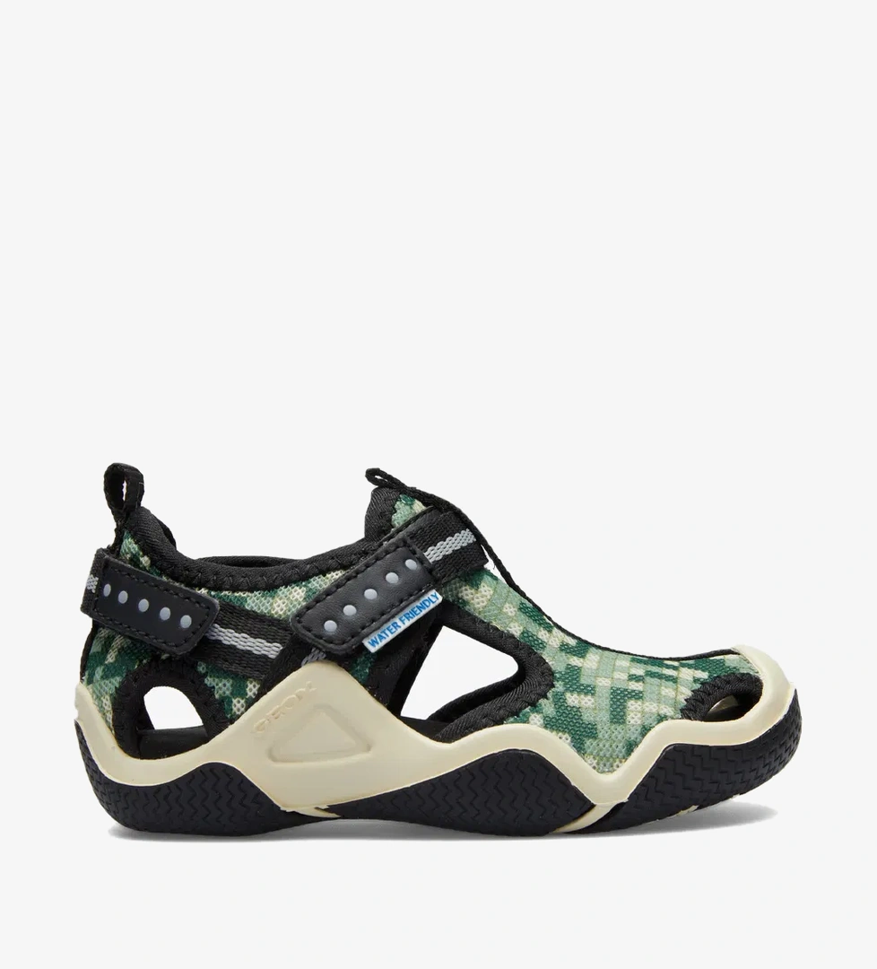 Geox Wader Bebek Yeşil Sandalet