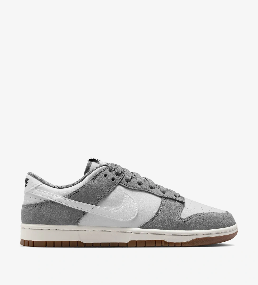 Nike Dunk Low Retro SE Erkek Gri Spor Ayakkabı - Görsel 1