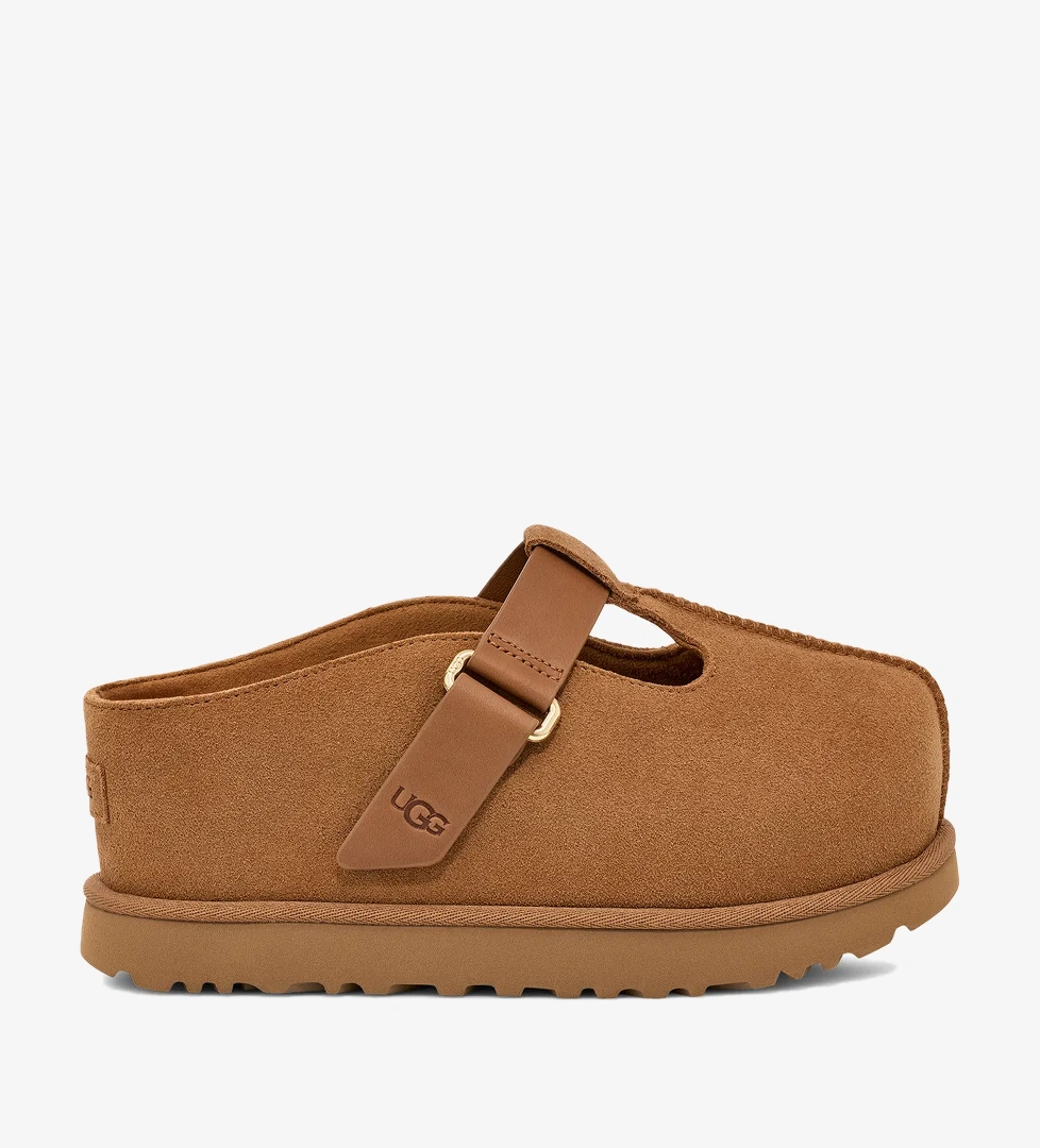 UGG Goldenstar HI Clog Kadın Kahverengi Terlik - Görsel 1