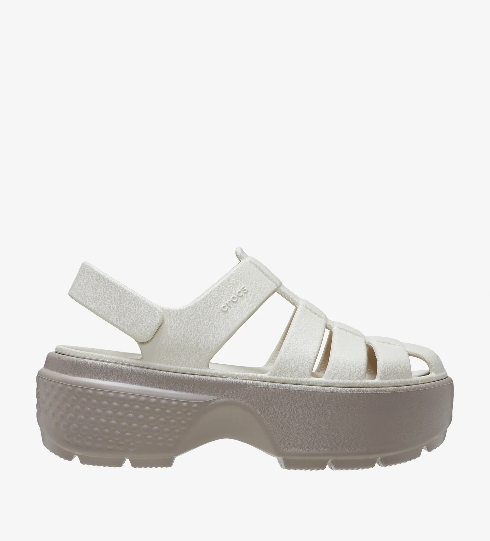 Crocs Crocs Stomp Fisherman Kadın Bej Sandalet Sandalet & Terlik | FashFed Bej - 1. görsel