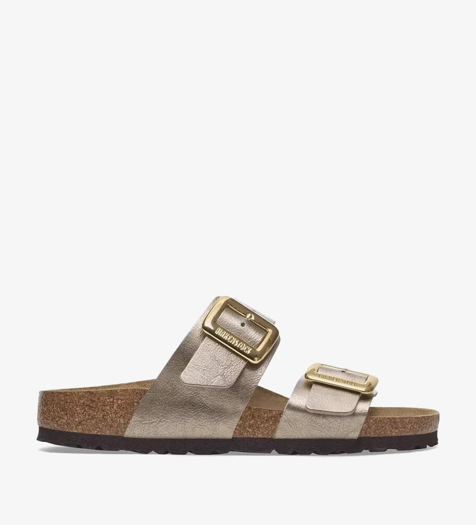 Birkenstock Sydney Cushion Buckle Bf Graceful Kadın Bej Terlik - Görsel 1