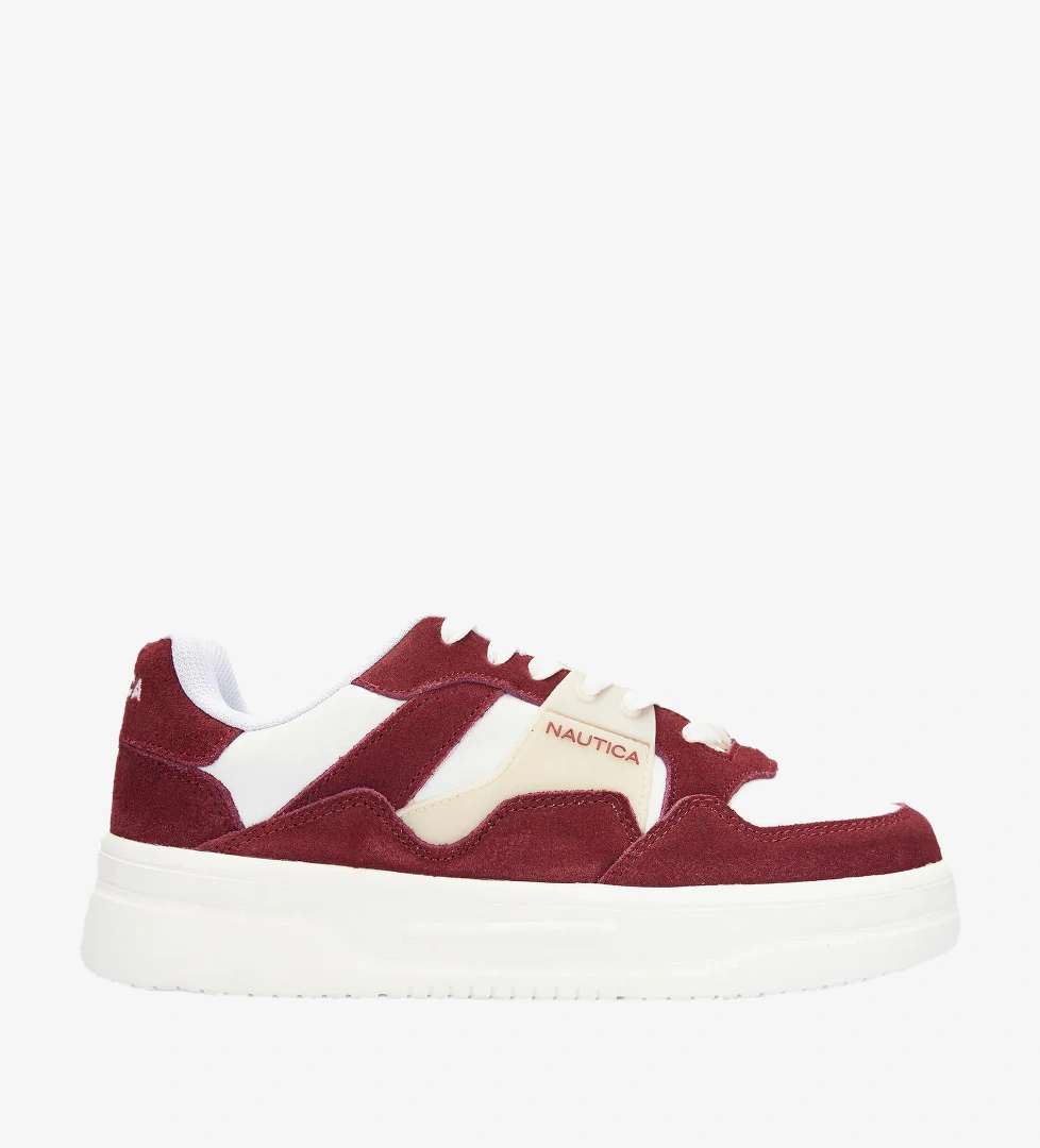 Nautica Kadın Bordo Sneaker - Görsel 1