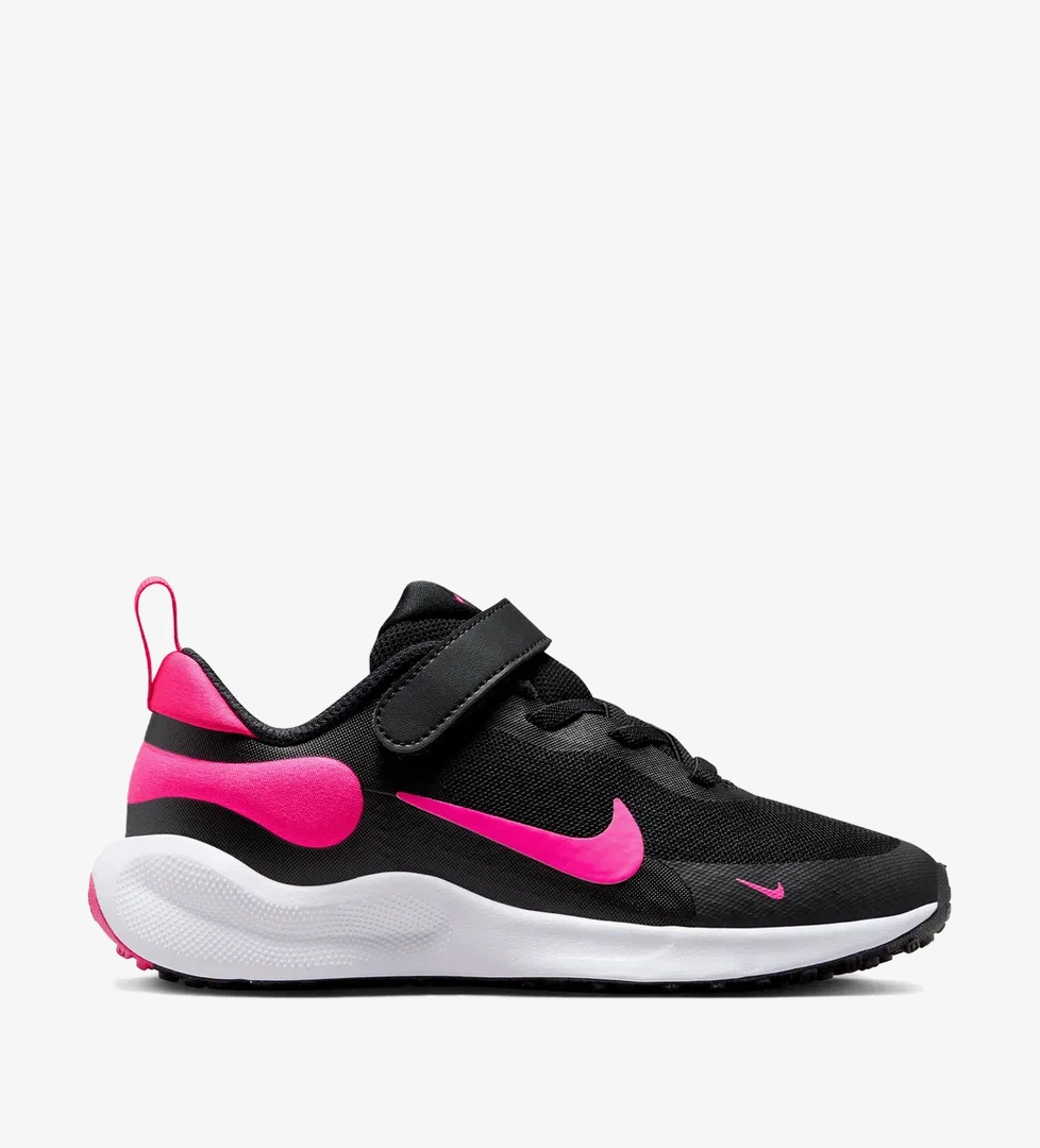 Nike Revolution 7 Çocuk Siyah Spor Ayakkabı - Görsel 1