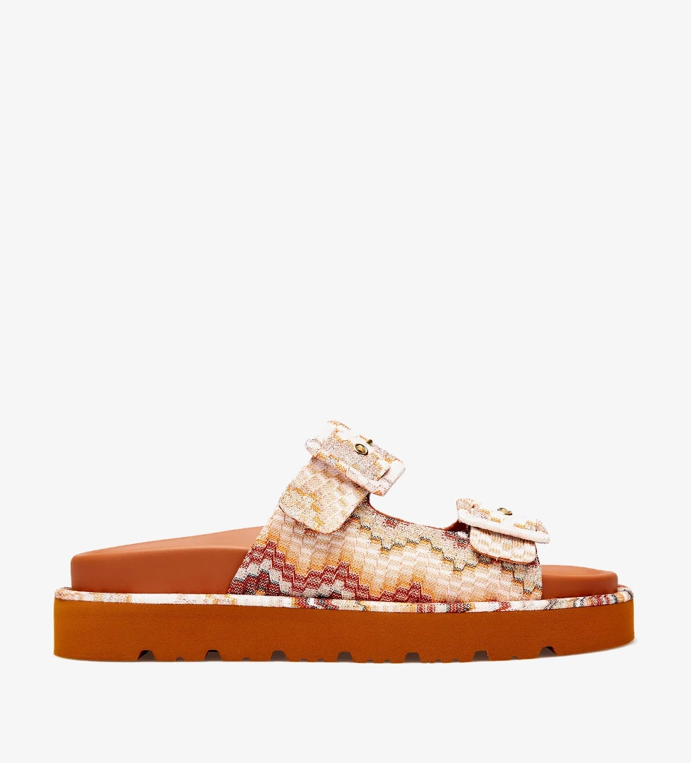 Missoni Kadın Renkli Sandalet - Görsel 1