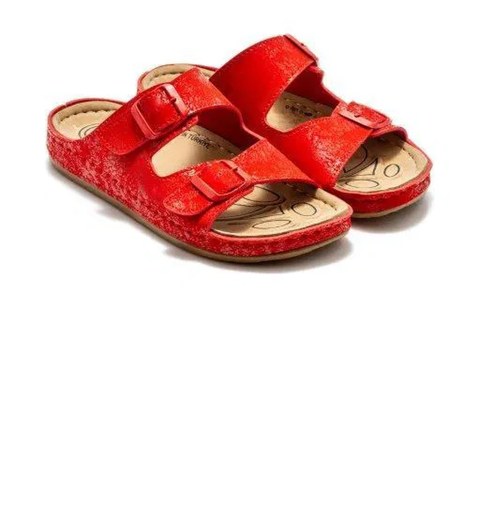Dilay Kadın Terlik Kırmızı 36/40 - Görsel 1