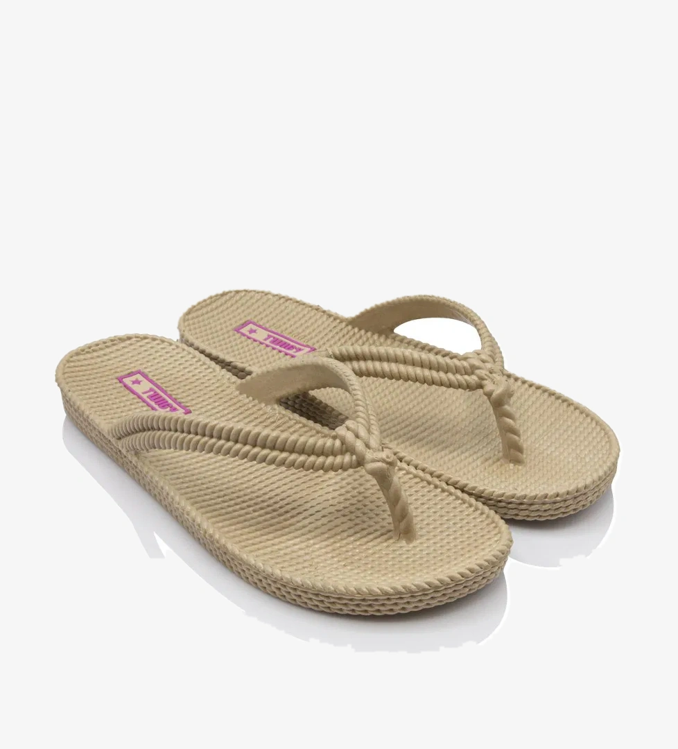 Twigy Soya Kadın Parmak Arası Terlik Bej 36/40 model görseli