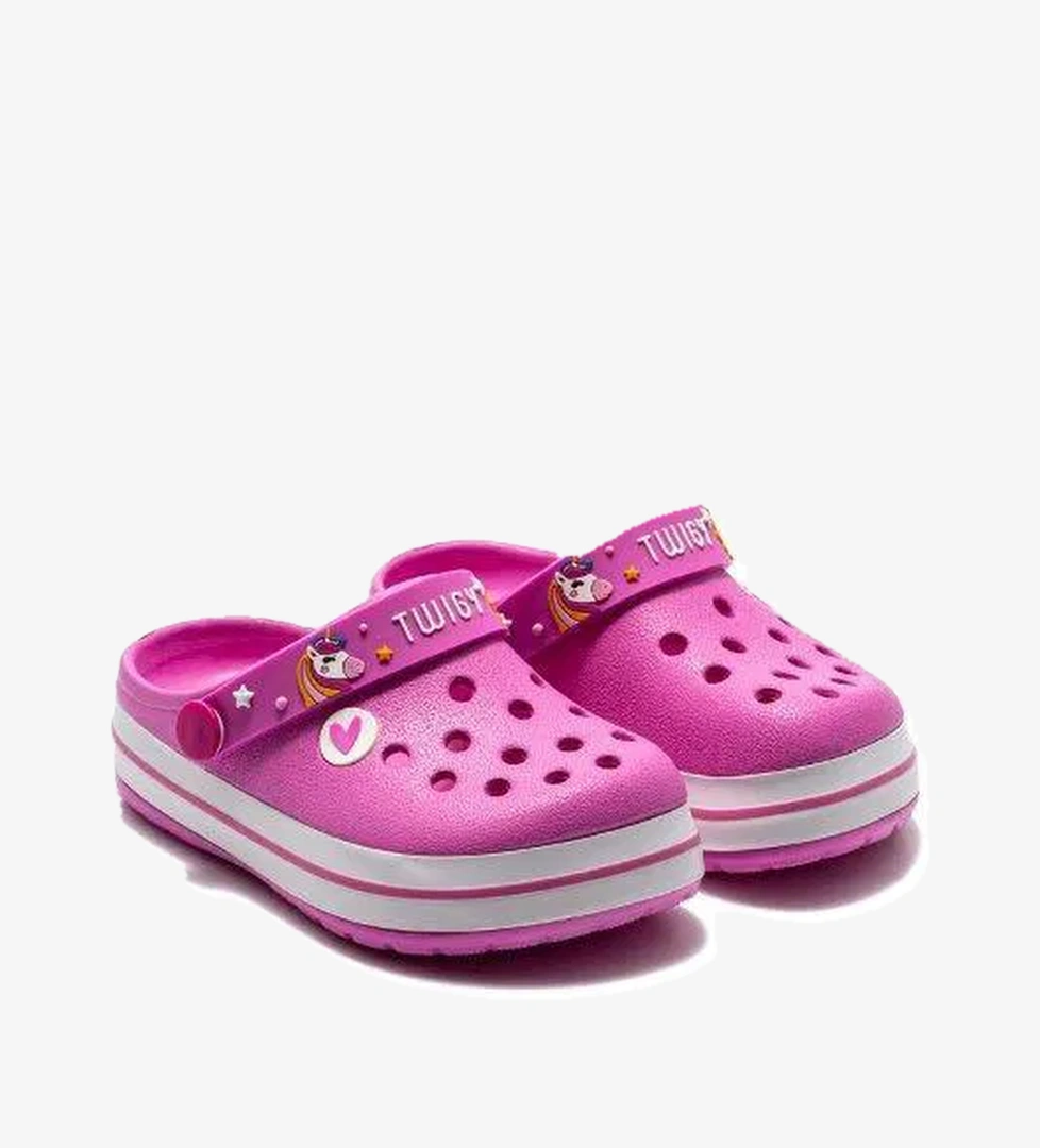 Seli Çocuk Sabo Terlik Fuşya 25/30 - Görsel 1