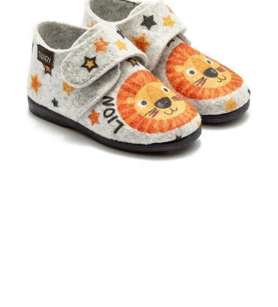 Twigy Lion Çocuk Yuva Patiği Gri 24/30 model görseli