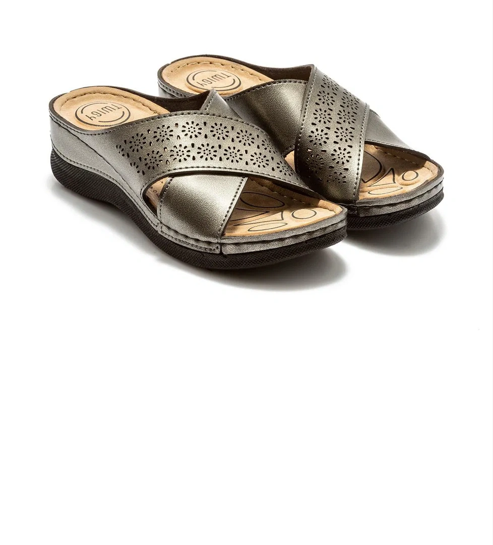 Twigy Diba Kadın Terlik Bronz 36/40 model görseli