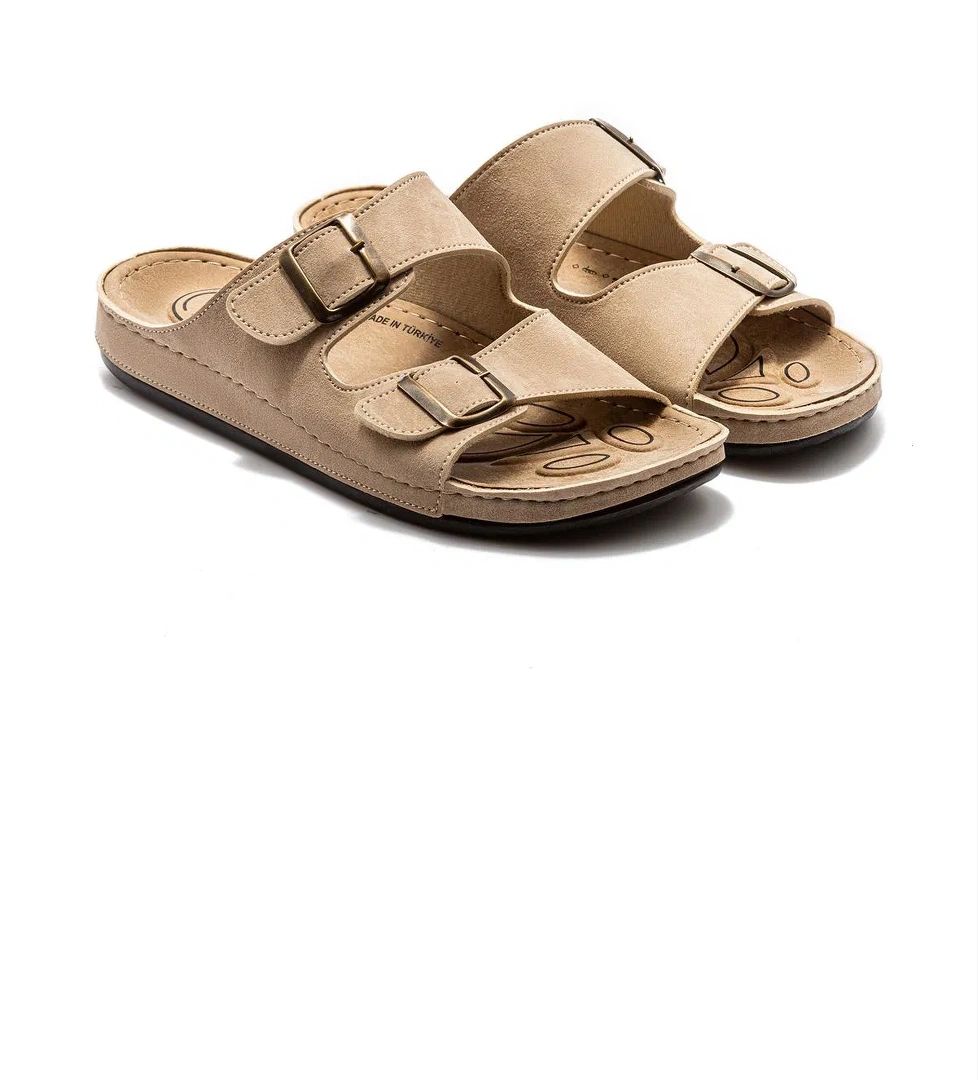 Neco Erkek Terlik Vizon 41/45 - Görsel 1