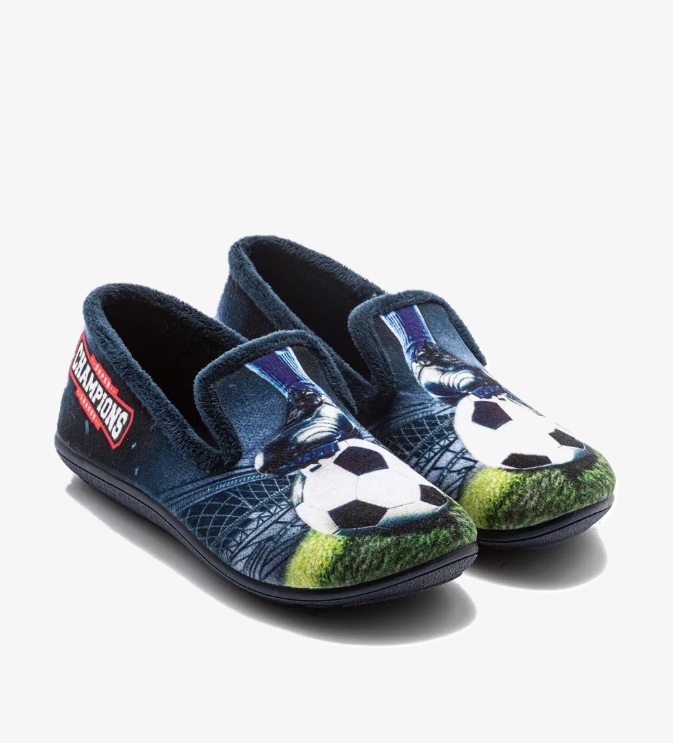 Futbol Çocuk Yuva Patiği Lacivert 30/34 - Görsel 1