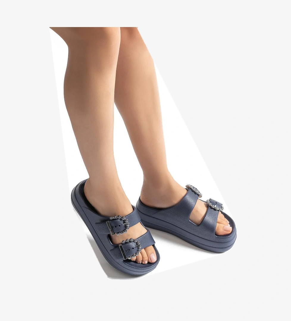 Marta Kadın Terlik Lacivert 36/40 - Görsel 1