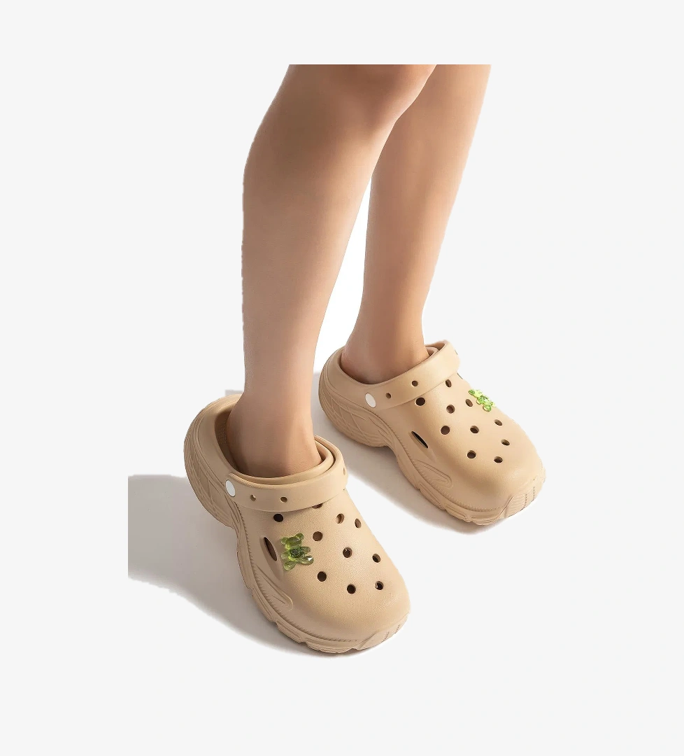 Sevilla Kadın Terlik Vizon-Yeşil 36/40 - Görsel 1