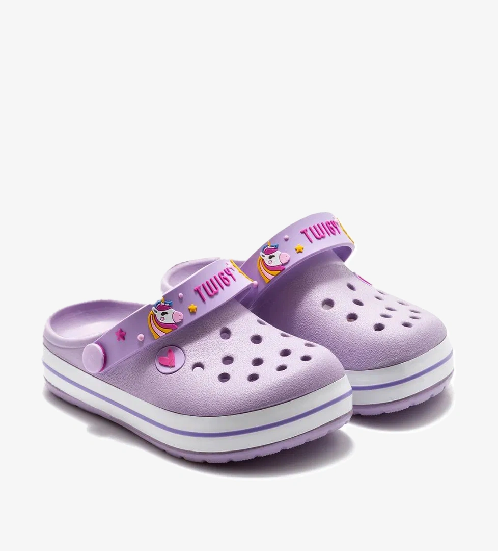 Twigy Seli Çocuk Sabo Terlik Lila 25/30 model görseli