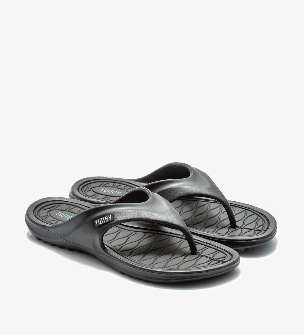 Jerki Erkek Parmak Arası Terlik Siyah 40/45 - Görsel 1