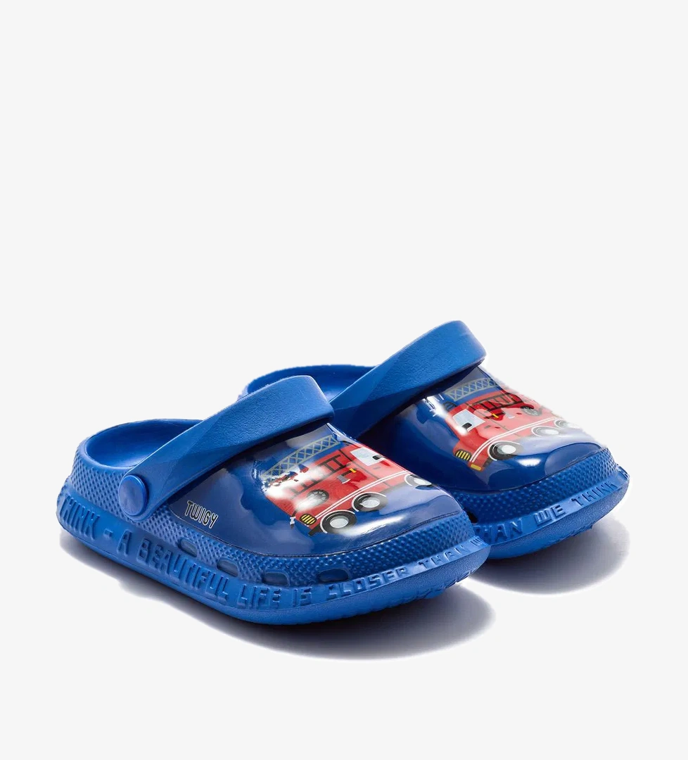 İtfaiye Çocuk Sabo Terlik Lacivert 22/29 - Görsel 1