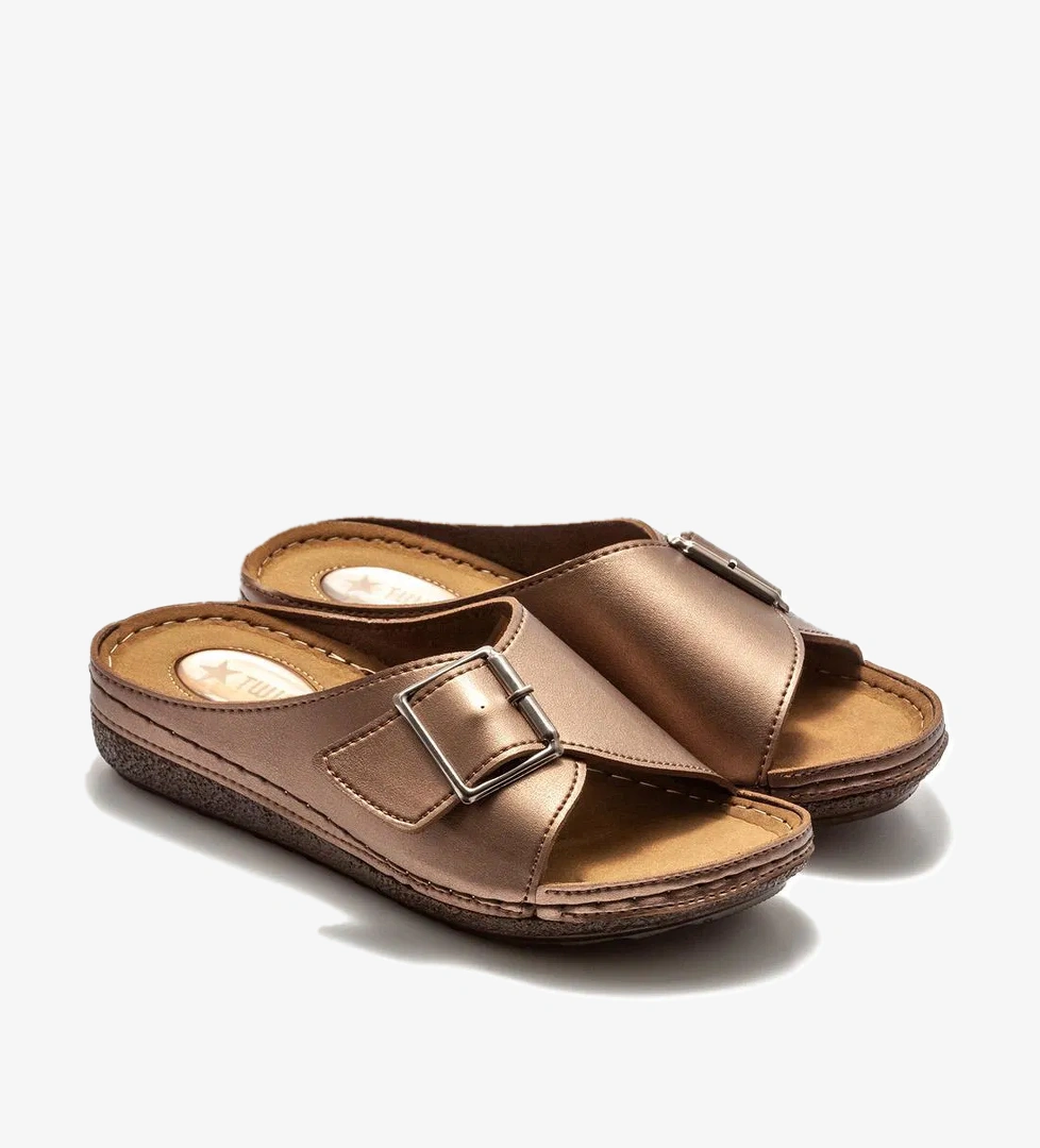 Twigy Soti Kadın Terlik Bronz 36/40 model görseli