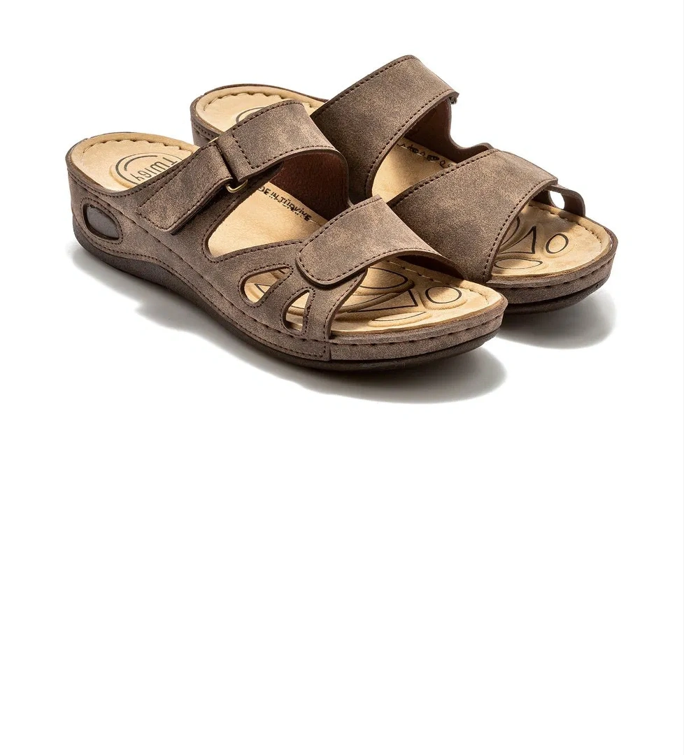 Duru Kadın Terlik Kahverengi 36/40 - Görsel 1